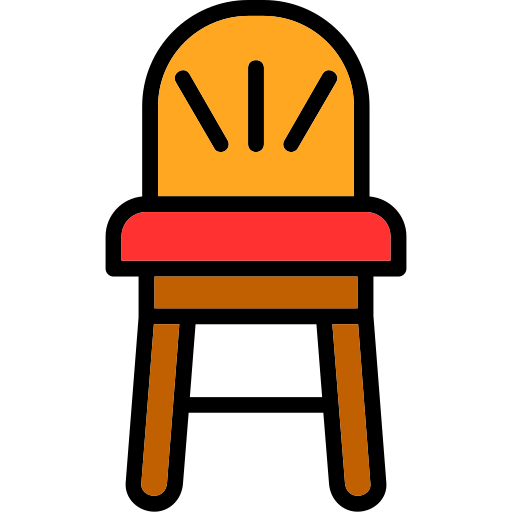 silla Generic color lineal-color icono