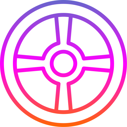 Wheel Generic gradient outline icon