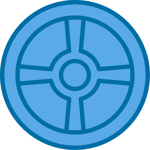 바퀴 Generic color lineal-color icon