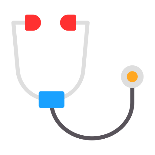 stetoskop Generic color fill ikona