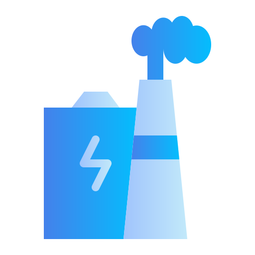 Geothermal Energy Generic gradient fill icon