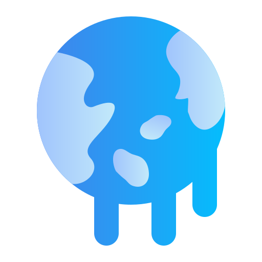 Global Warming Generic gradient fill icon