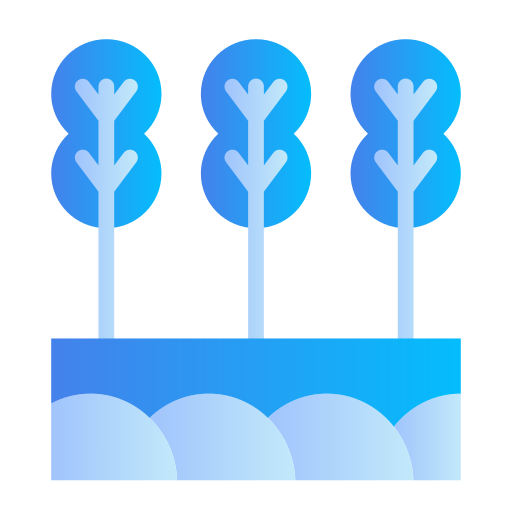 식물 나무 Generic gradient fill icon