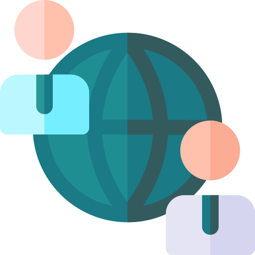 teamwerk Basic Rounded Flat icoon
