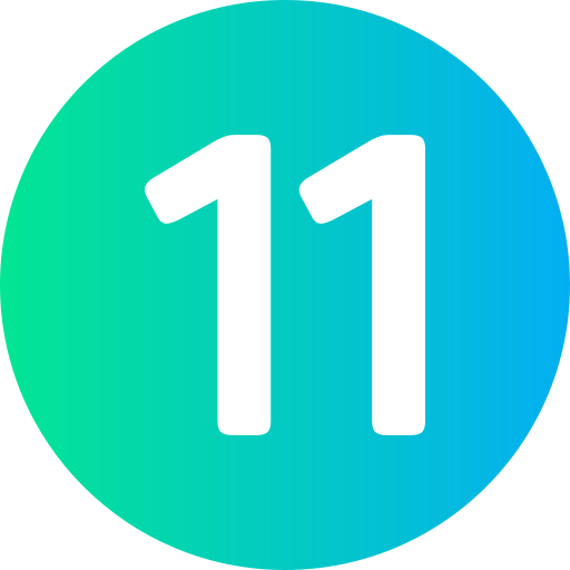 11 Generic gradient fill ikona