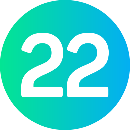 22 Generic gradient fill ikona