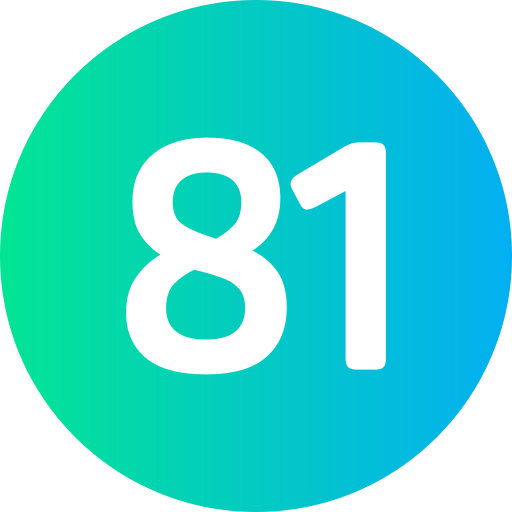81 Generic gradient fill icoon