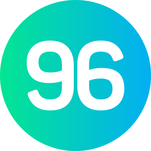 96 Generic gradient fill icoon