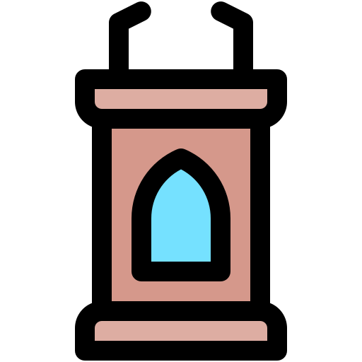 pulpit Generic color lineal-color ikona