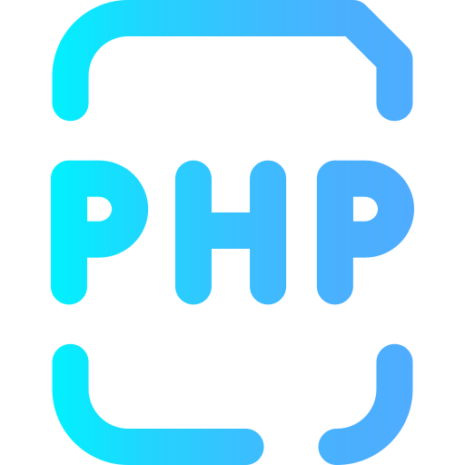 php 문서 Super Basic Omission Gradient icon