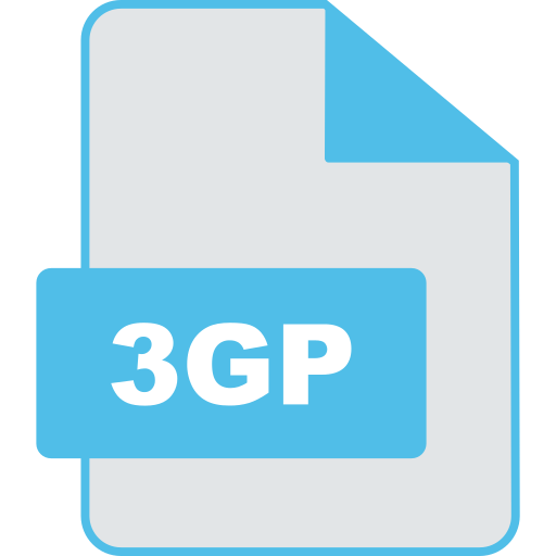 3 gp Generic color lineal-color ikona