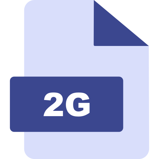 2g Generic color fill icono