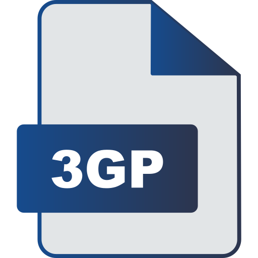 3gp Generic gradient lineal-color icona