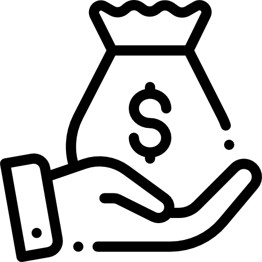 portafoglio Detailed Rounded Lineal icona