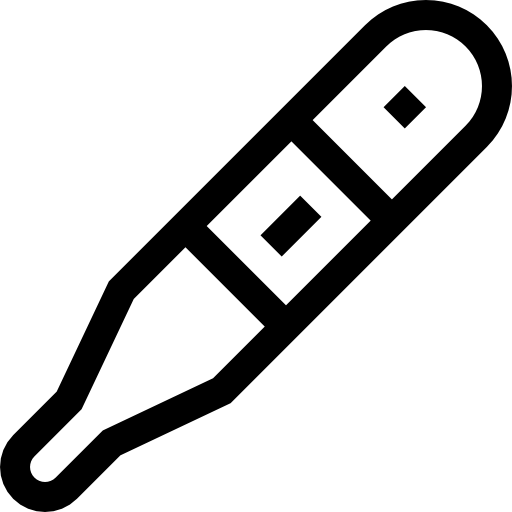 termometro Basic Straight Lineal icona