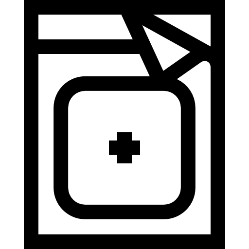 Gauze Basic Straight Lineal icon