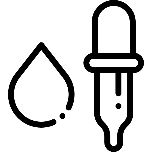 zakraplacz Detailed Rounded Lineal ikona