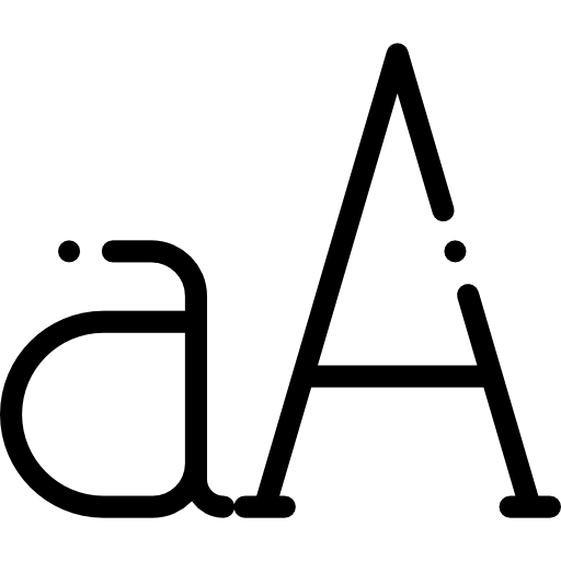 폰트 Detailed Rounded Lineal icon