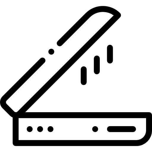 スキャナー Detailed Rounded Lineal icon