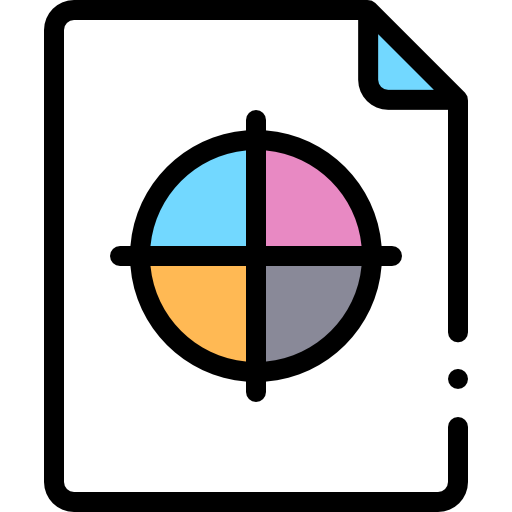 File Detailed Rounded Lineal color icon