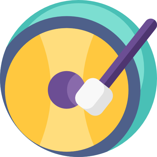 ゴング Detailed Flat Circular Flat icon