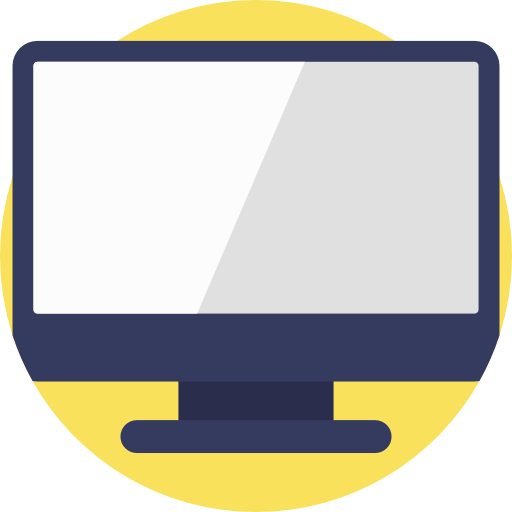 computer Detailed Flat Circular Flat icon