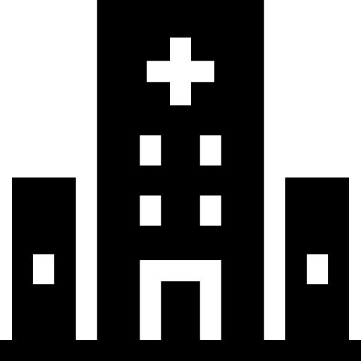 ospedale Basic Straight Filled icona