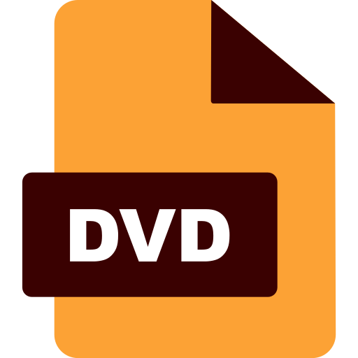 dvd Generic color fill icona