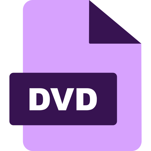 dvd Generic color fill Icône