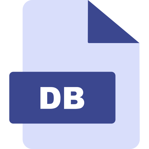 file db Generic color fill icona