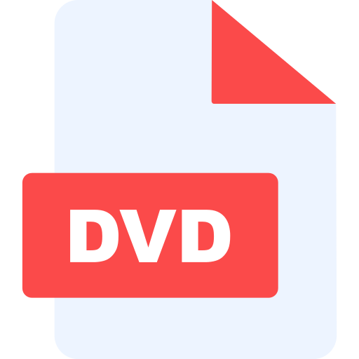 dvd Generic color fill icono