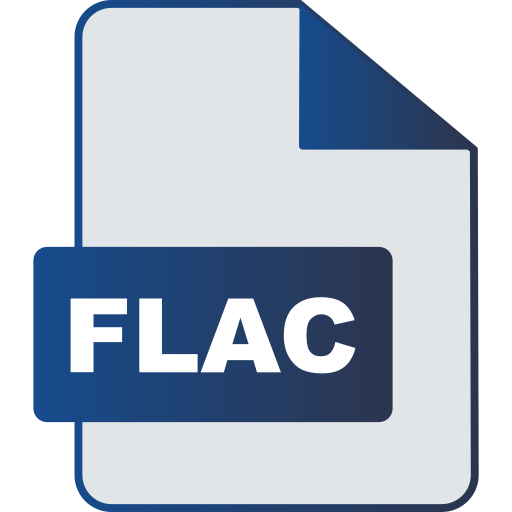flac Generic gradient lineal-color icon