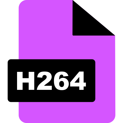 h264 Generic color fill icon