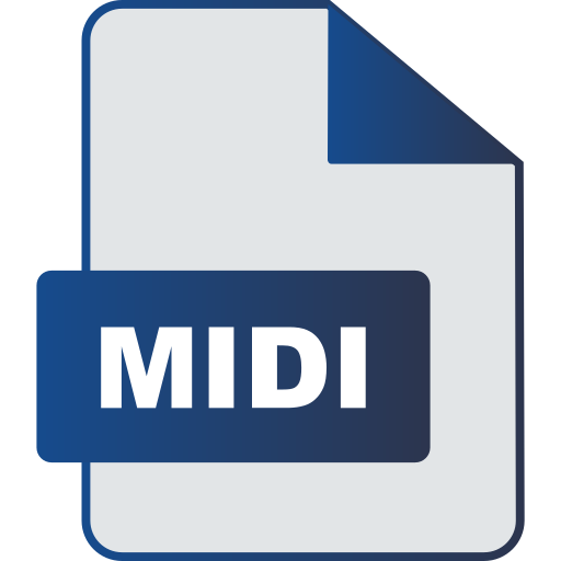 Midi Generic gradient lineal-color icon