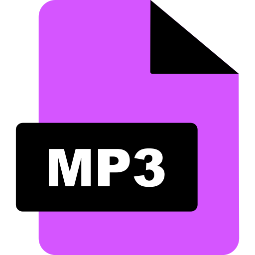 mp3 Generic color fill Ícone