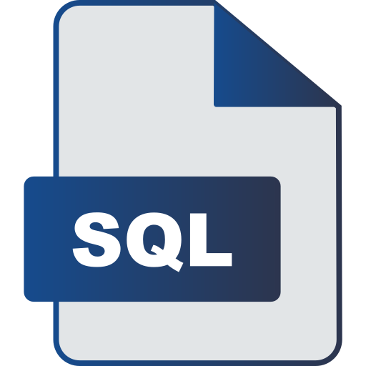 sql Generic gradient lineal-color icon