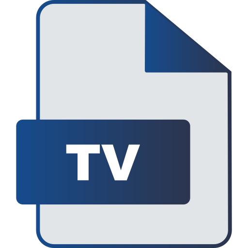 telewizja Generic gradient lineal-color ikona