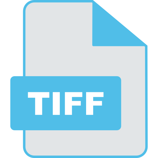 tiff Generic color lineal-color icona