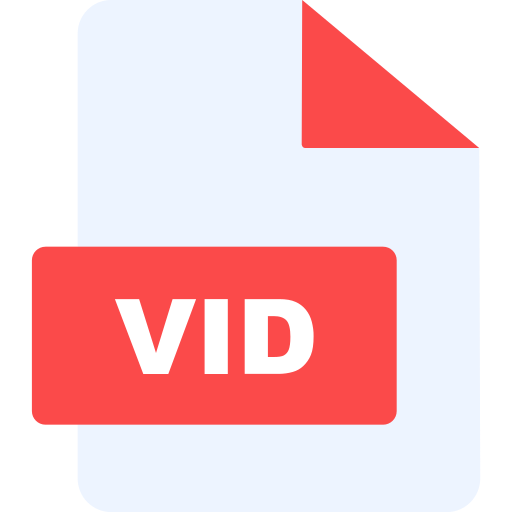 vídeo Generic color fill icono