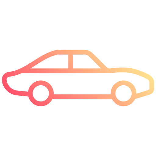 sedan Generic gradient outline icoon