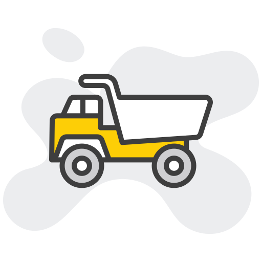 Garbage Truck Generic color lineal-color icon