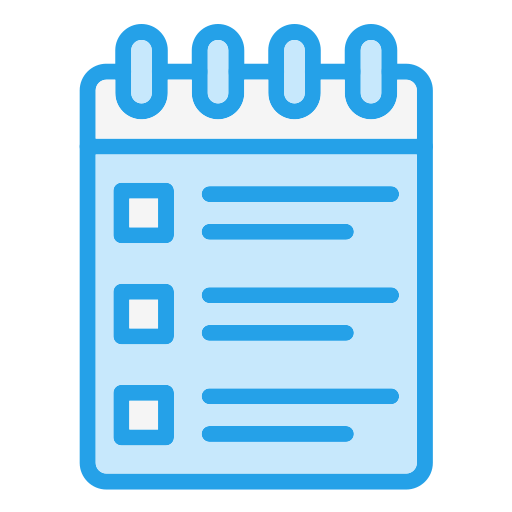 Notepad Generic color lineal-color icon