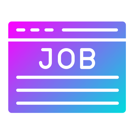 job Generic gradient fill icon