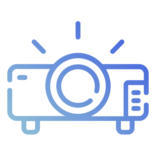 Projector Generic gradient outline icon