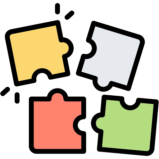 puzzle Generic color lineal-color Icône