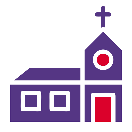 catedral Generic color fill icono