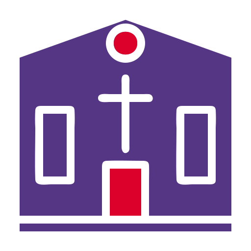 大聖堂 Generic color fill icon