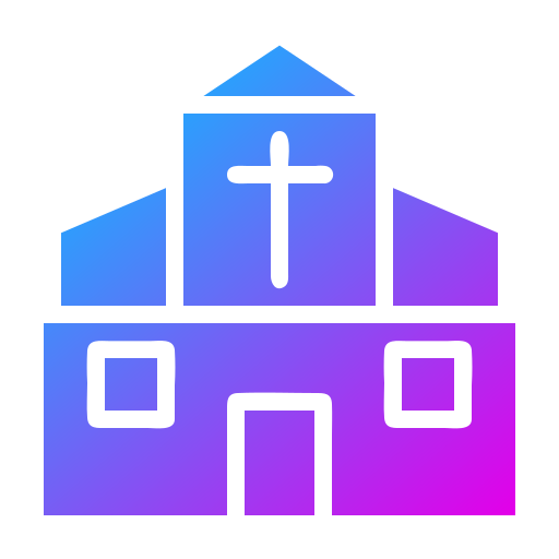 Cathedral Generic gradient fill icon