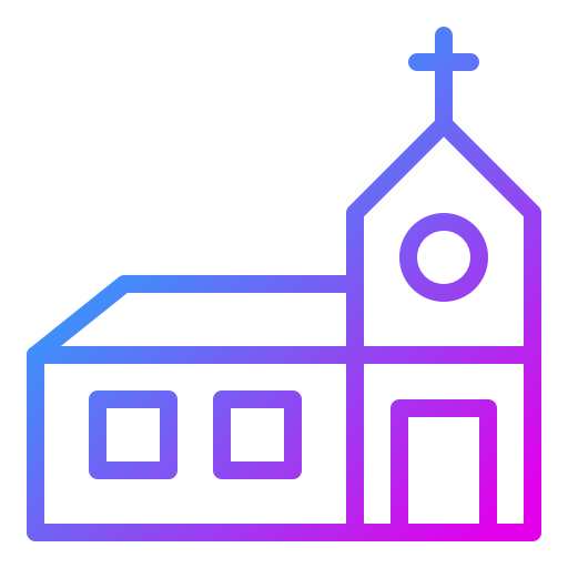 大聖堂 Generic gradient outline icon