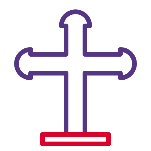 cruz Generic color outline Ícone